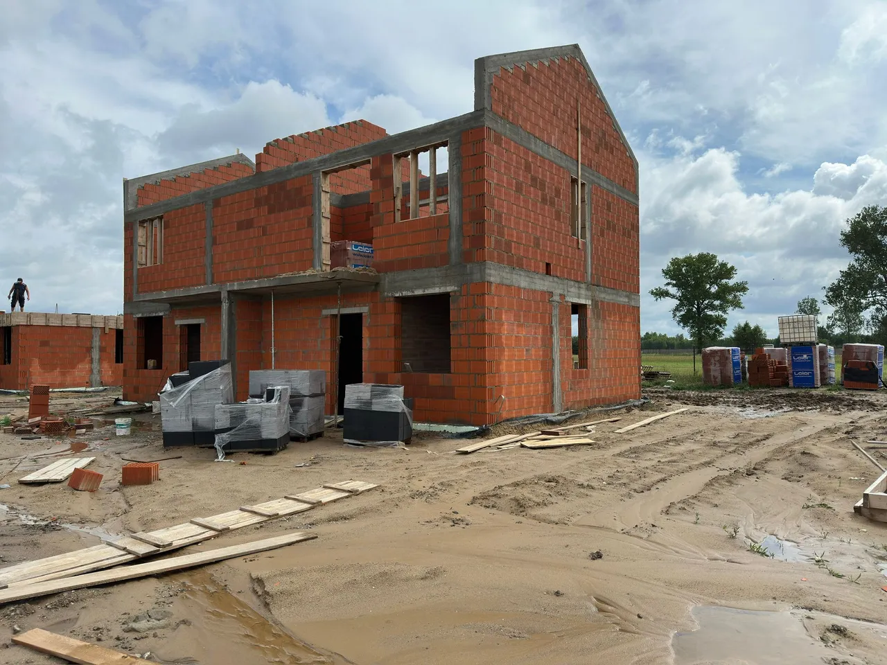 Sanie – budowa ulicy — zdjęcie 20